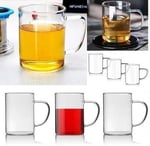 Mithra Life 6'lı Ateşe Dayanıklı Termisil Cam Kupa Bardak 200 ml MIT1015