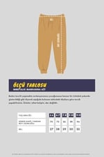 MMETALIC Siyah-Antrasit Kalın Pamuklu Beli ve Paçası Lastikli Cepli 2'li Kız Çocuk Eşofman Altı Gri-Lacivert 7-8