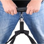 Mobee Bavul Valiz El Çantası Ağırlık Ölçme Tartısı Minik Lcd Ekranlı Kilogram Ölçme Terazisi Pratik (Gri)