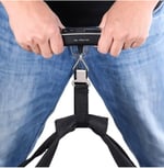 Mobee Bavul Valiz El Çantası Ağırlık Ölçme Tartısı Minik Lcd Ekranlı Kilogram Ölçme Terazisi Pratik (Gri)