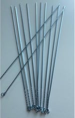 Mobilreyon - 10 Adet Kare Ciğer Kuşbaşı Şiş (Boy:50 Cm, Kalınlık 3 Mm)