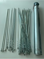 Mobilreyon – 30 Adet Kare Ciğer – Kuşbaşı Şiş (50Cm) Ve Şiş Kutusu (50Cm)