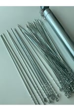 Mobilreyon – 30 Adet Kare Ciğer – Kuşbaşı Şiş (50Cm) Ve Şiş Kutusu (50Cm)