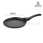 Mocca Granit Kaplama Krep Tavası 26 cm