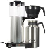 Moccamaster Filtre Kahve Makinesi CDT, Paslanmaz Çelik Termoslu, Parlak Gümüş