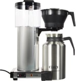 Moccamaster Filtre Kahve Makinesi CDT, Paslanmaz Çelik Termoslu, Parlak Gümüş