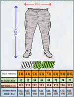 Mocgrande Büyük Beden Basic Eşofman Altı Full Lycra 11516 GRI MELANJ