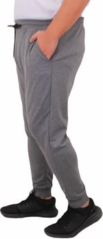 Mocgrande Büyük Beden Basic Eşofman Altı Full Lycra 11516 GRI MELANJ