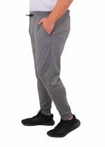 Mocgrande Büyük Beden Basic Eşofman Altı Full Lycra 11516 GRI MELANJ