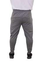 Mocgrande Büyük Beden Basic Eşofman Altı Full Lycra 11516 GRI MELANJ