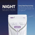 MOCHi Anne Sütü Saklama Poşeti (25'li), Beyaz/Mor - Seçenekler: 25'li, 50'li