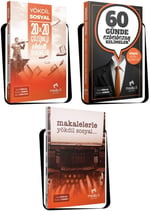 Modadil Yayınları 60 Günde Ezberbozan Kelimeleri Sosyal - Makalelerle Yökdil Sosyal - Yökdil Sosyal 20x20 Çözümlü Deneme Seti (3 Kitap Yökdil Sosyal Seti)