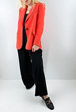 Modaonna Turuncu Astarlı Blazer Ceket