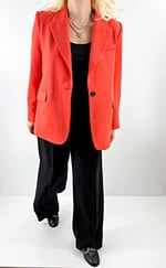 Modaonna Turuncu Astarlı Blazer Ceket