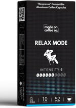 Mode On Coffee Co. Relax Nespresso Uyumlu Alüminyum Kapsül Kahve - 10'lu Paket (Relax )