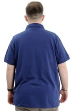Mode XL Battal Beden Erkek Polo Yaka T-Shirt - Nakışlı Klasik Tasarım, Rahat ve Şık Plus Size Giyim,Geniş Beden Aralığı 20553