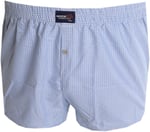 Mode XL Büyük Beden Erkek Boxer Desenli Poplin 6348 İndigo