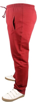 Mode XL Büyük Beden Erkek Eşofman Altı Classic 2 İp 11100 Bordo BORDO 9XL