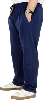 Mode XL Büyük Beden Erkek Eşofman Altı Classic 3 İp 11103 Siyah