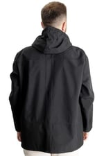 Mode XL Büyük Beden Erkek Kapüşonlu Mont Waterproof Softshell 21235