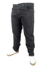 Mode XL Büyük Beden Erkek Pantolon Kot Black 21920 Füme