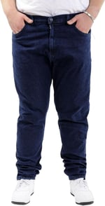 Mode XL Büyük Beden Erkek Pantolon Kot 21920 Lacivert