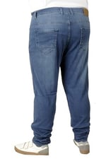 Mode XL Büyük Beden Erkek Pantolon Kot 21920 Mavi