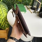 Modica® Mannu - Elite Serie El Bantlı Hakiki Deri Uzun Cüzdan