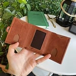 Modica® Montana - Hakiki Deri Minimalist Üçe Katlanabilir Cüzdan