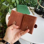 Modica® Montana - Hakiki Deri Minimalist Üçe Katlanabilir Cüzdan