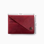 Modica® Vista - Hakiki Deri Unisex Natürel Minimal Cüzdan