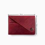 Modica® Vista - Hakiki Deri Unisex Natürel Minimal Cüzdan