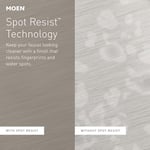 Moen 26112SRN Engage Magnetix Altı İşlevli 15,5 cm Manyetik Yerleştirme Sistemli Elde Tutulan Duş Başlığı, Nokta Dirençli Fırçalanmış Nikel