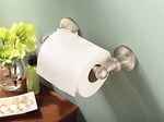 Moen DN4408BN Vale Çift Direkli Döner Tuvalet Kağıdı Tutacağı, Fırçalanmış Nikel