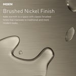 Moen Gibson Fırçalanmış Nikel Posi-Sıcaklık Basınç Dengeleyici Çevre Dostu Modern Duş Süsü, Valf Gerekli, T2902EPBN
