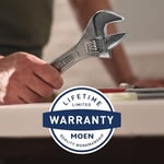 Moen T2473EPBL Genta Posi-Temp Basınç Dengeleyici Eco-Performance Modern Küvet ve Duş Perdesi, Vanasız Mat Siyah