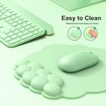 MOKURU Bilek Dayanımlı Bulut Mouse Pad, Bulut Klavye Bilek Dayanağı, Bilgisayar Klavyesi için Bilek Dayanağı, Bulut Mouse Pad Bilek Desteği, Ergonomik Bulut Klavye Fare Bilek Desteği (Yeşil1)