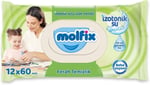 Molfix İzotonik Sulu Islak Mendil Ferah Temizlik 720 Adet