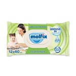 Molfix İzotonik Sulu Islak Mendil Ferah Temizlik 720 Adet