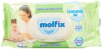 Molfix İzotonik Sulu Mendil Ferah Temizlik 60'lı - Seçenekler: 50 Yaprak, 50 Yaprak 2li paket, 60 Yaprak...