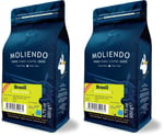 Moliendo Finest Coffee Brasil Bossa Nova Yöresel Kahve (Öğütülmüş Filtre Kahve) 250 g (2 paketi)