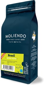 Moliendo Finest Coffee Brasil Bossa Nova Yöresel Kahve (Öğütülmüş Filtre Kahve) 250 g