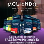 Moliendo Finest Coffee Brasil Bossa Nova Yöresel Kahve (Öğütülmüş Filtre Kahve) 250 g (2 paketi)