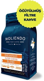 Moliendo Finest Coffee Breakfast Blend Filtre Kahve (Öğütülmüş Filtre Kahve) 250 g