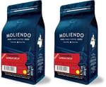 Moliendo Finest Coffee Colombia Supremo Decaf (Kafeinsiz) Yöresel Kahve (Öğütülmüş Filtre Kahve) 250 g (2 paketi)