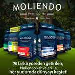 Moliendo Finest Coffee Colombia Supremo Decaf (Kafeinsiz) Yöresel Kahve (Öğütülmüş Filtre Kahve) 250 g (2 paketi)