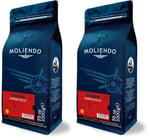 Moliendo Finest Coffee Colombia Supremo Decaf (Kafeinsiz) Yöresel Kahve (Çekirdek) 1000 g (2 paketi)