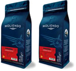 Moliendo Finest Coffee Colombia Supremo Decaf (Kafeinsiz) Yöresel Kahve (Çekirdek) 1000 g (2 paketi)