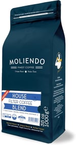 Moliendo Finest Coffee House Blend Filtre Kahve (Öğütülmüş Filtre Kahve) 1000 g