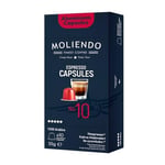 Moliendo Finest Coffee Kapsül No:10 Nespresso Uyumlu Alüminyum Kapsül 10 Adet